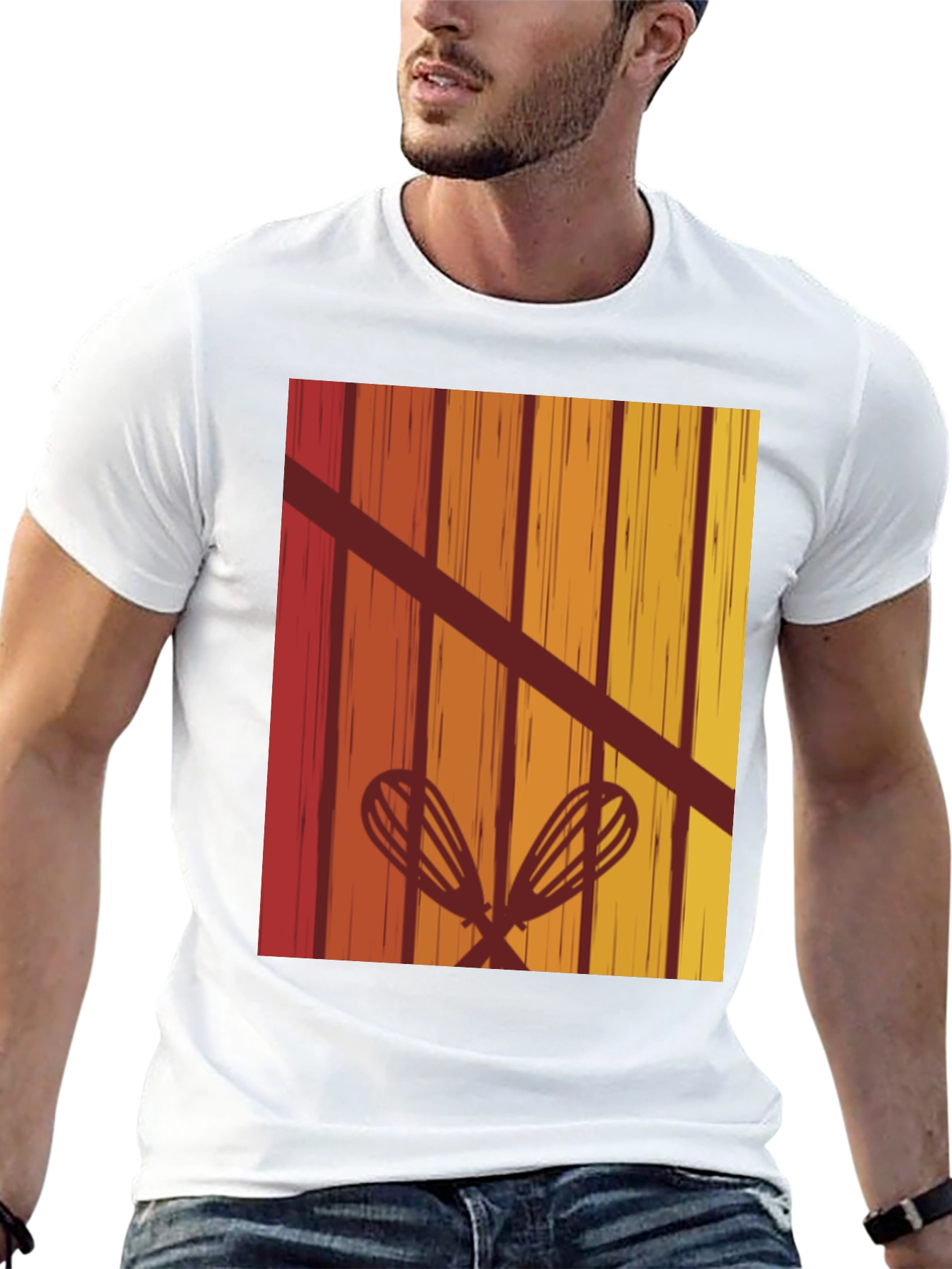 Retro Chef Whisk Graphic Tee
