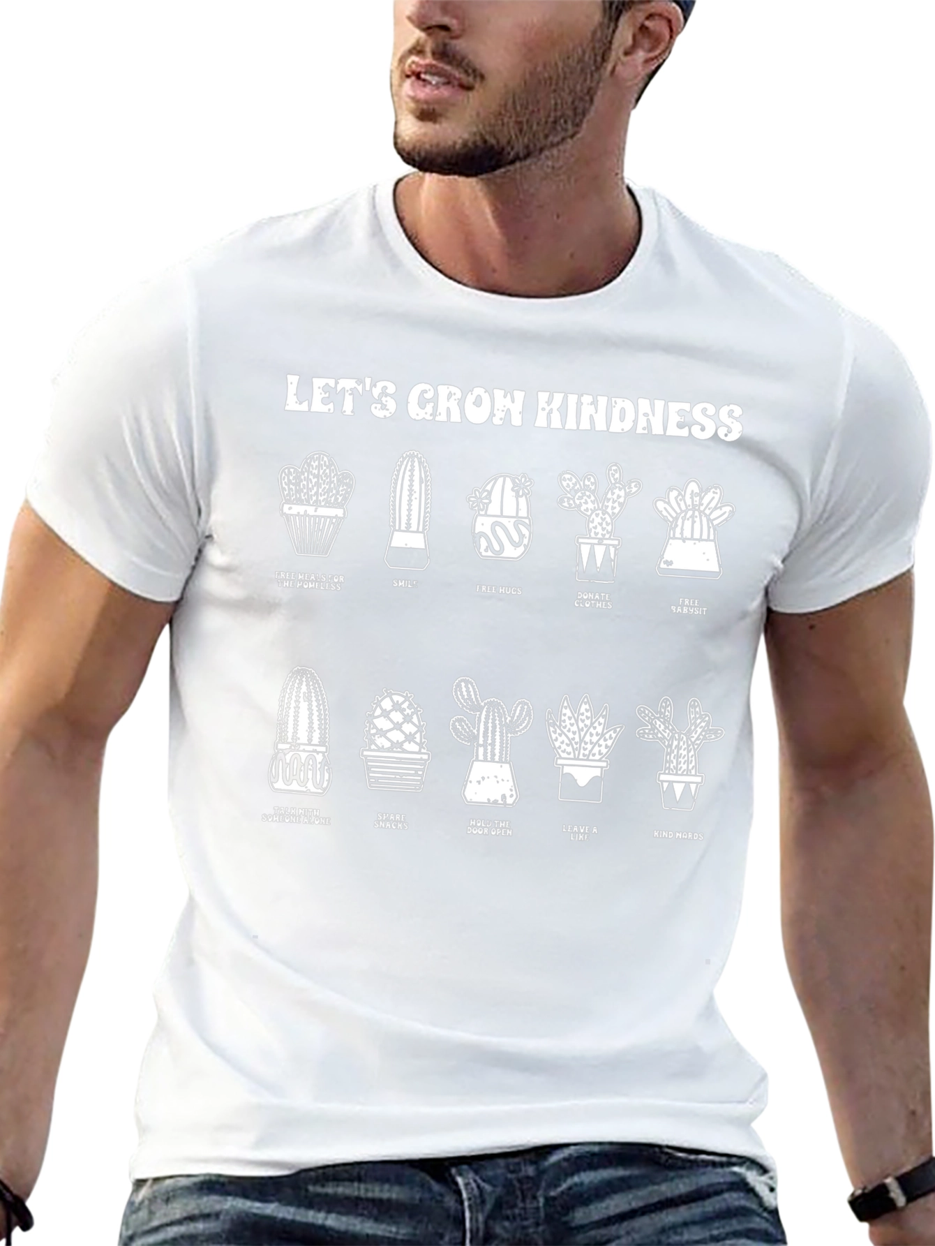 Lets Grow Kindness Graphic T-Shirt