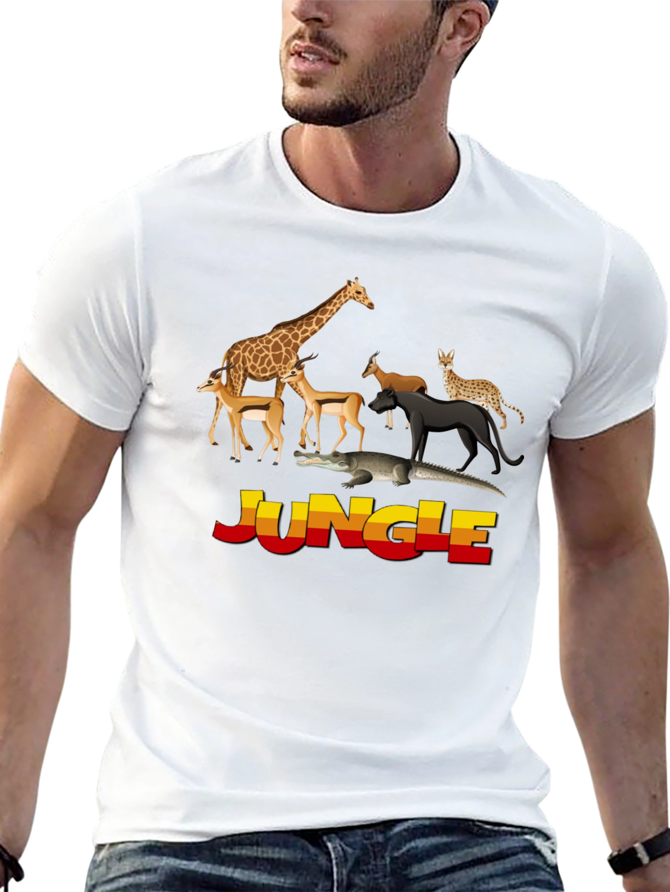 Jungle Animals Graphic Tee