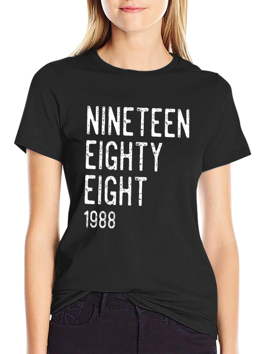 1988 Vintage Graphic T-Shirt - Birthday Gift Idea