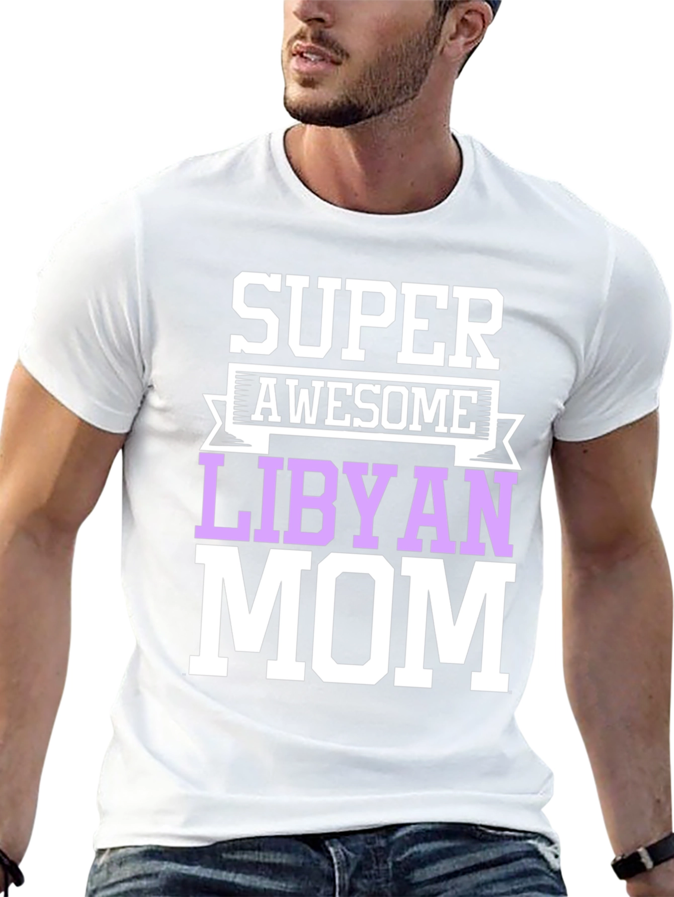 Super Awesome Libyan Mom T-Shirt