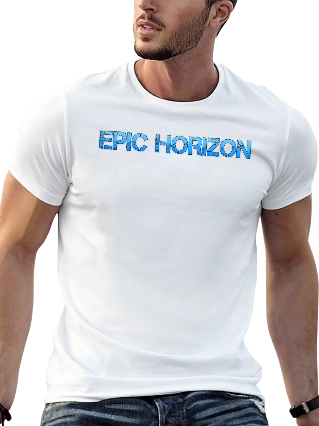 Epic Horizon Graphic T-Shirt - Mens Black Tee