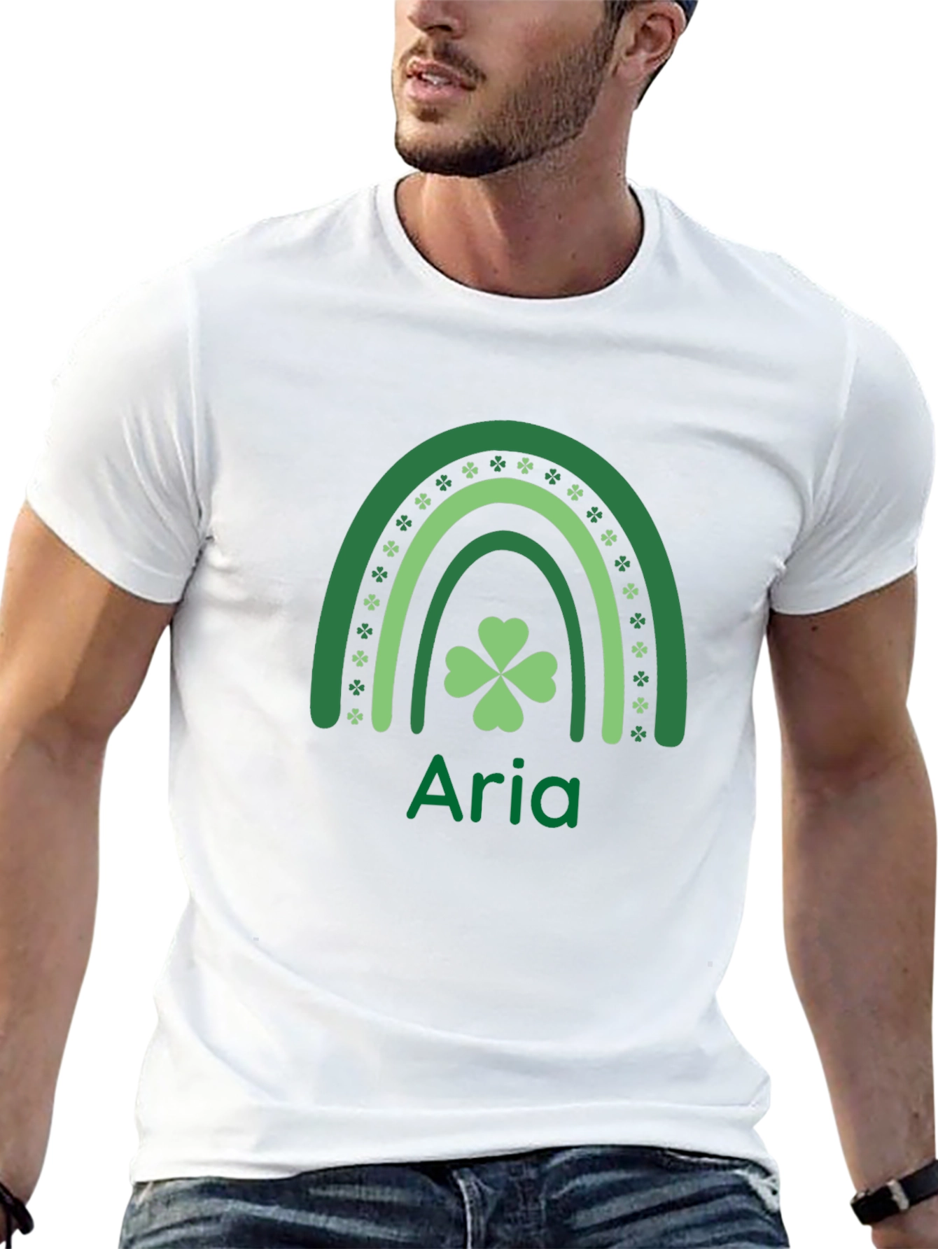 Personalized Lucky St. Patricks Day T-Shirt