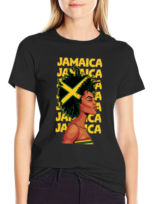 Jamaica Pride Tee - Stylish Afro-Caribbean Flag T-Shirt
