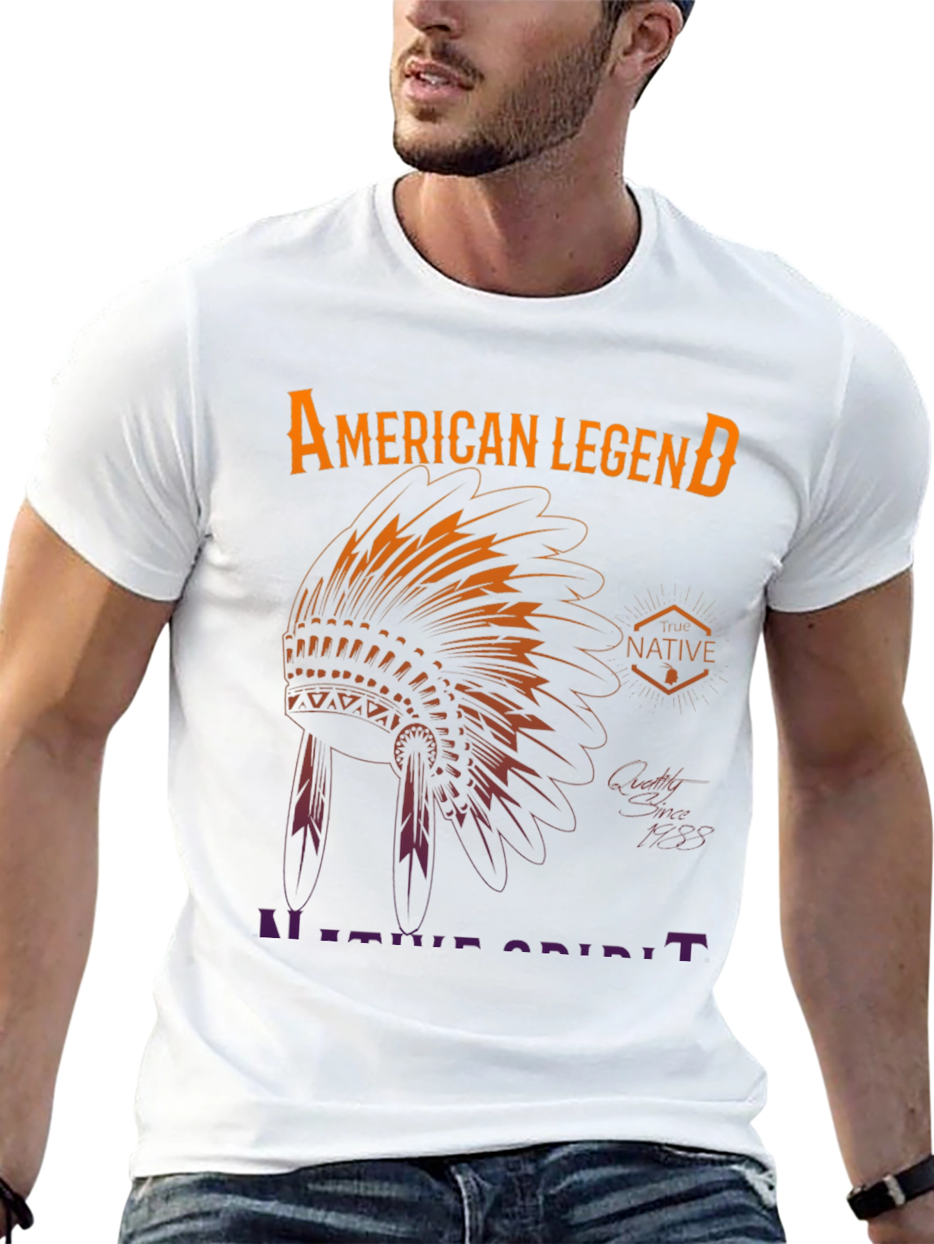 American Legend Native Spirit Graphic Tee