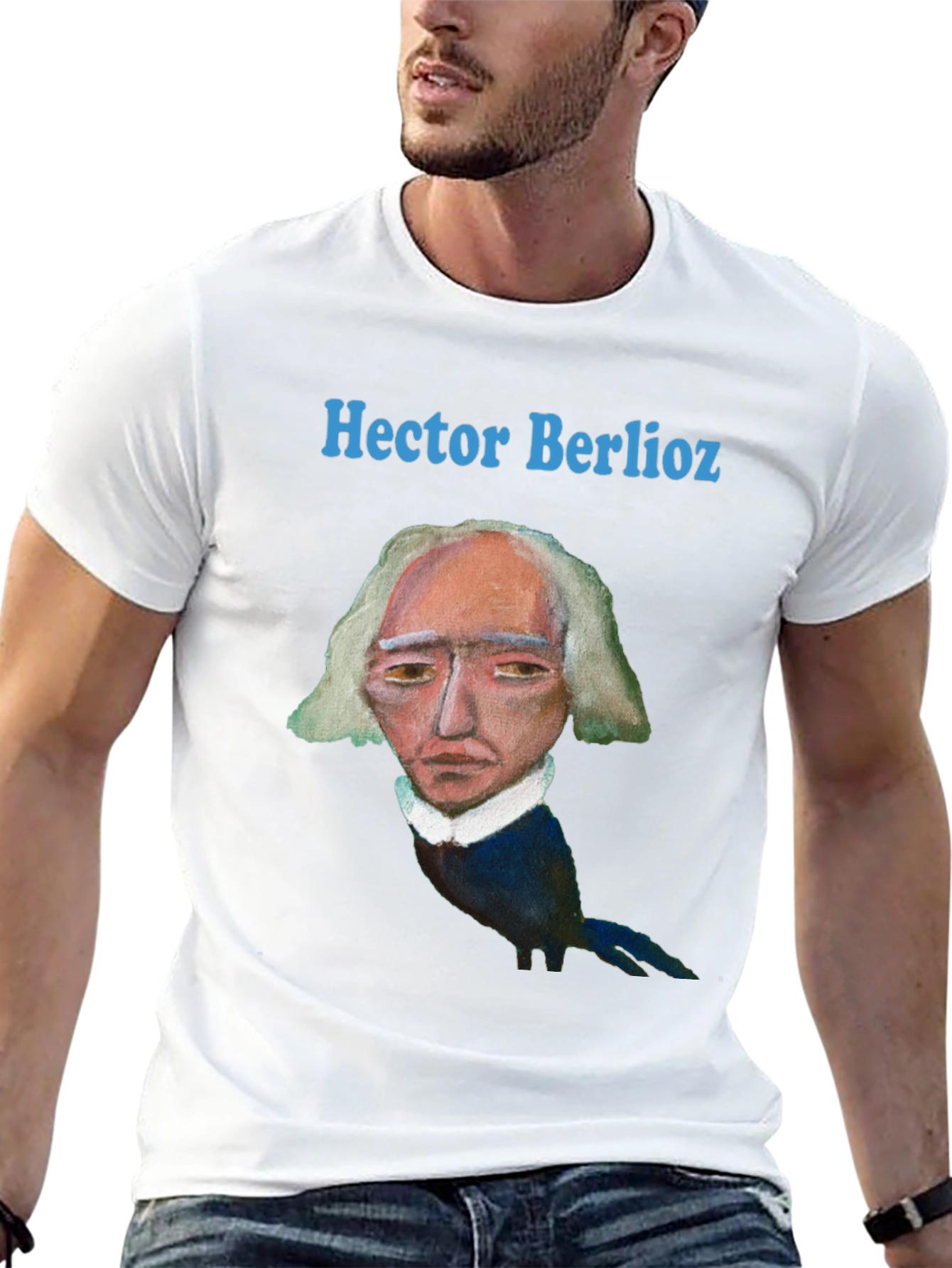 Hector Berlioz Graphic Tee - Music Composer T-Shirt