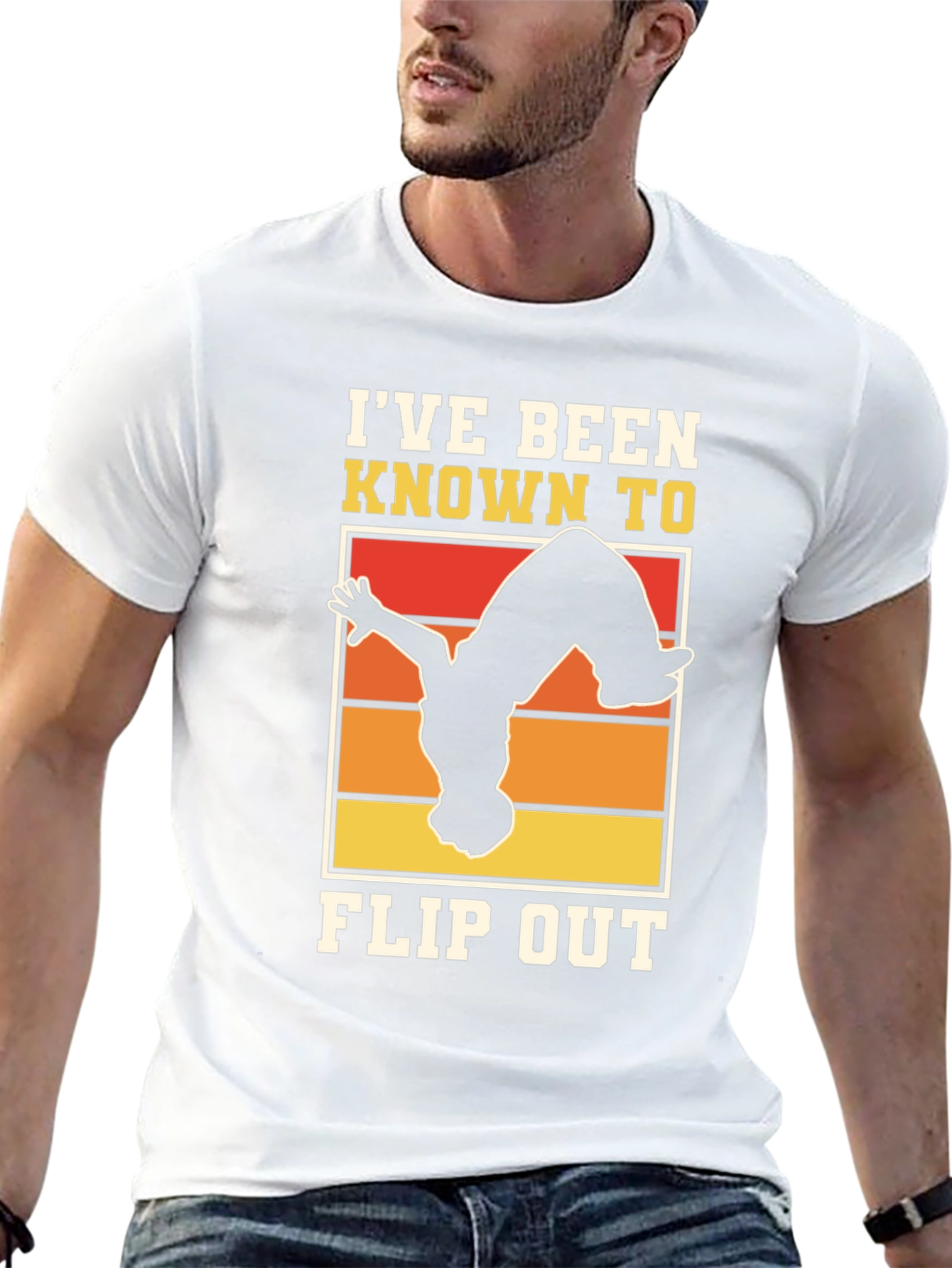 Flip Out Graphic T-Shirt