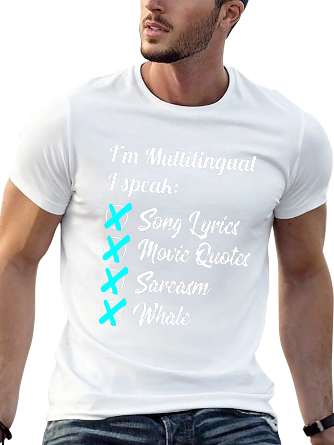 Multilingual Funny Novelty T-Shirt