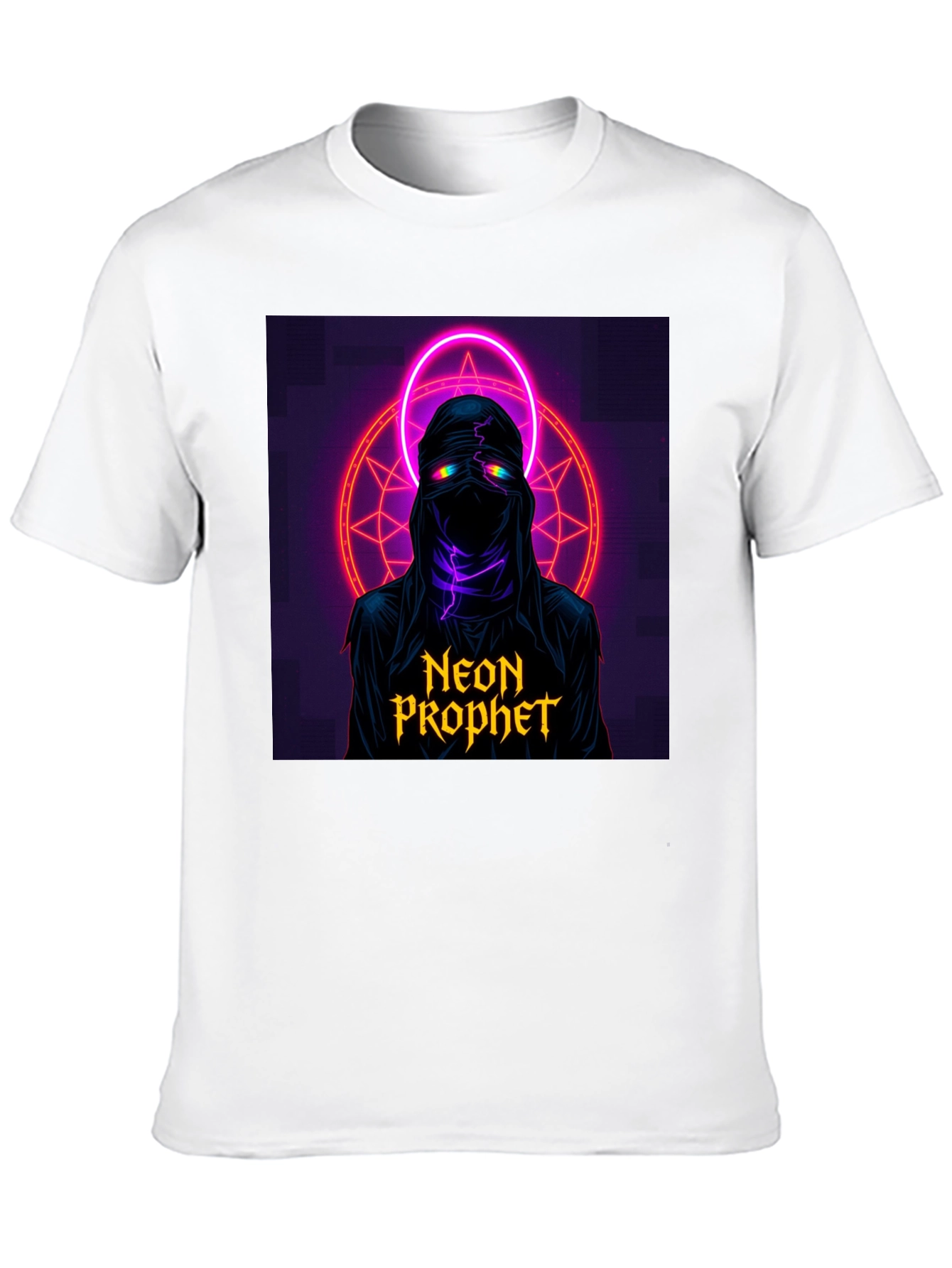 Neon Prophet Graphic Black T-Shirt