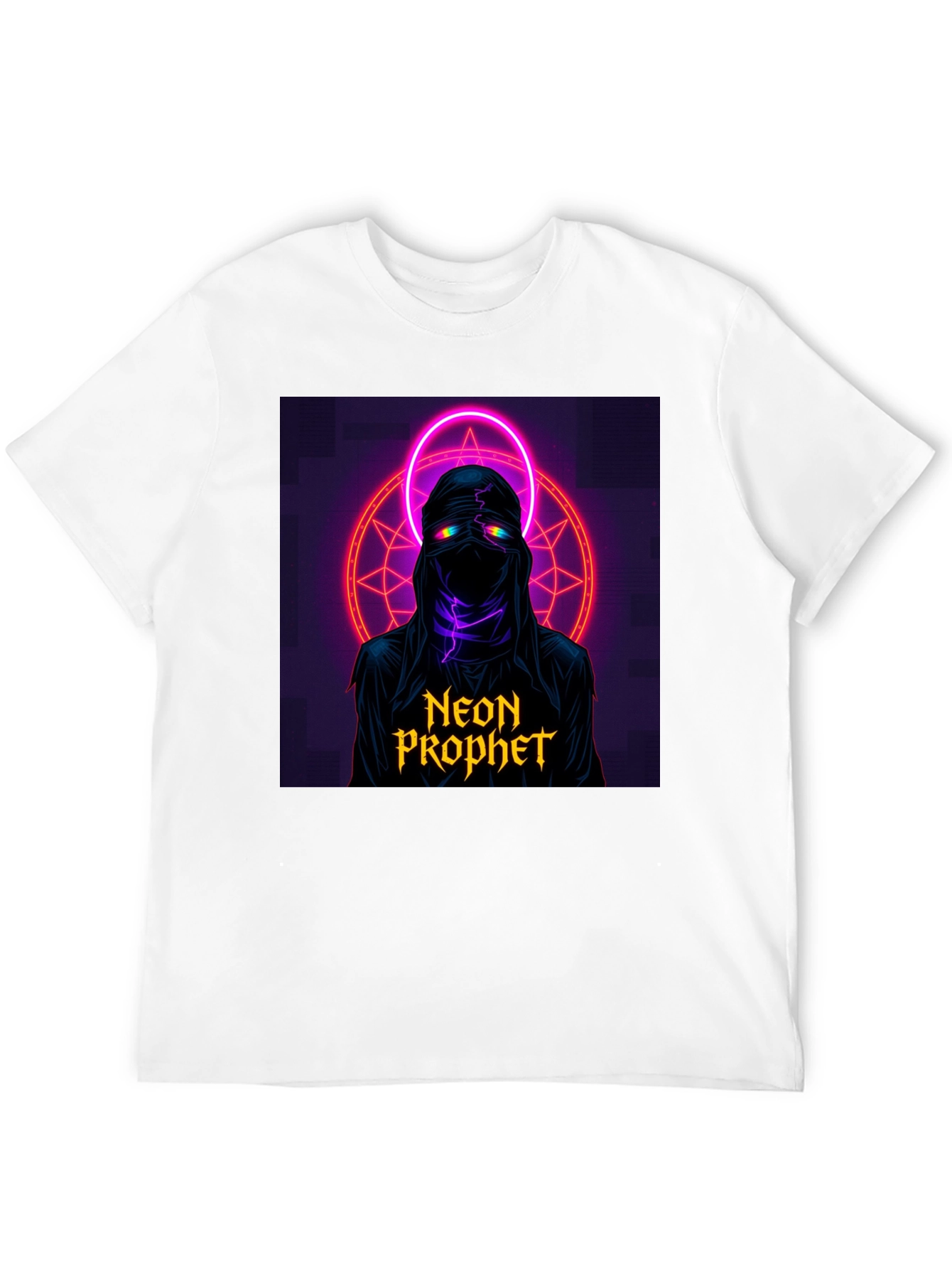 Neon Prophet Graphic Black T-Shirt