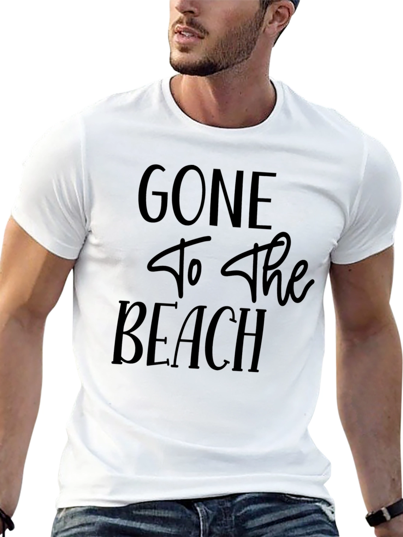Gone To The Beach Graphic T-Shirt