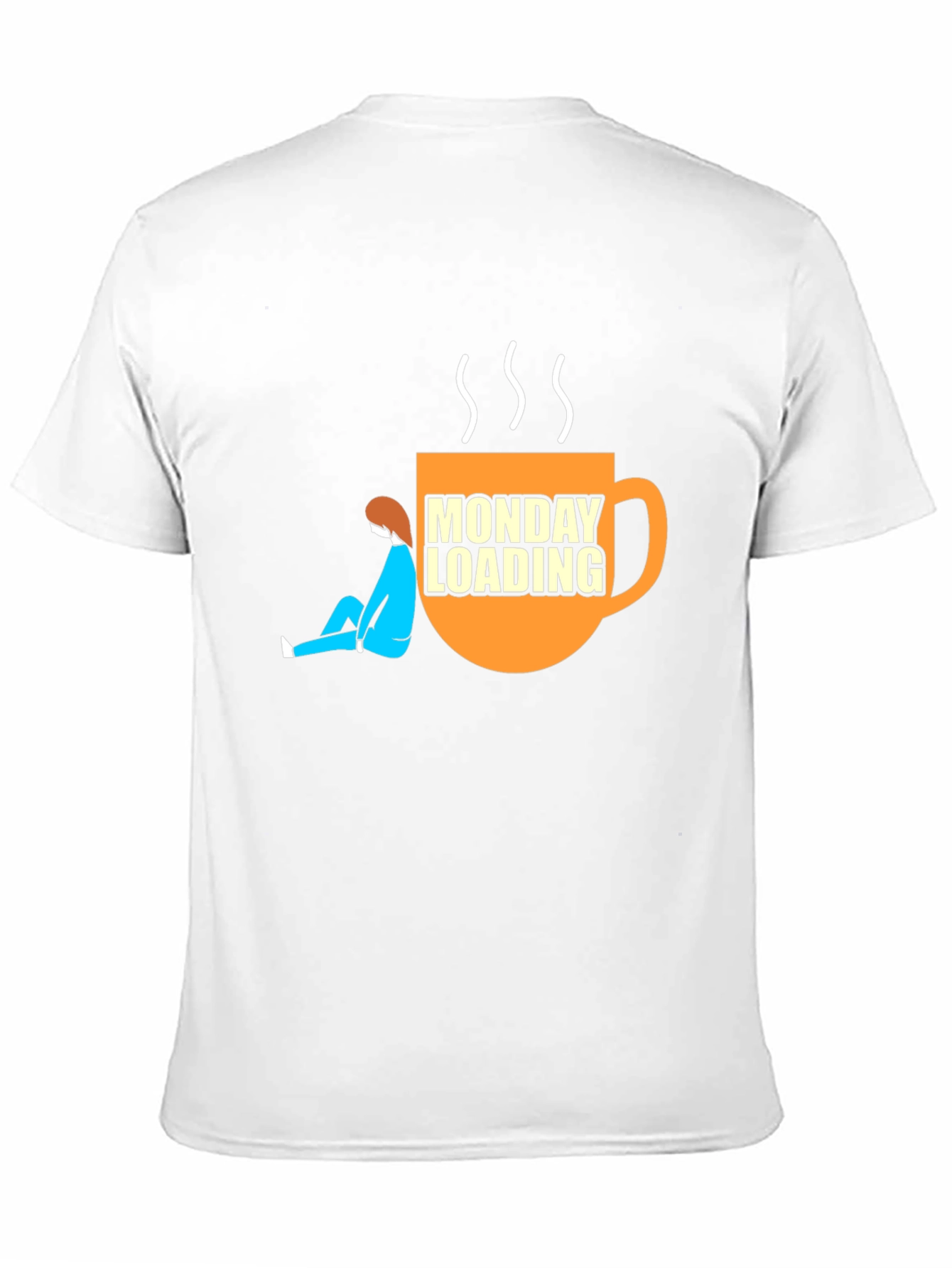 Monday Loading Graphic T-Shirt Coffee Lover Tee