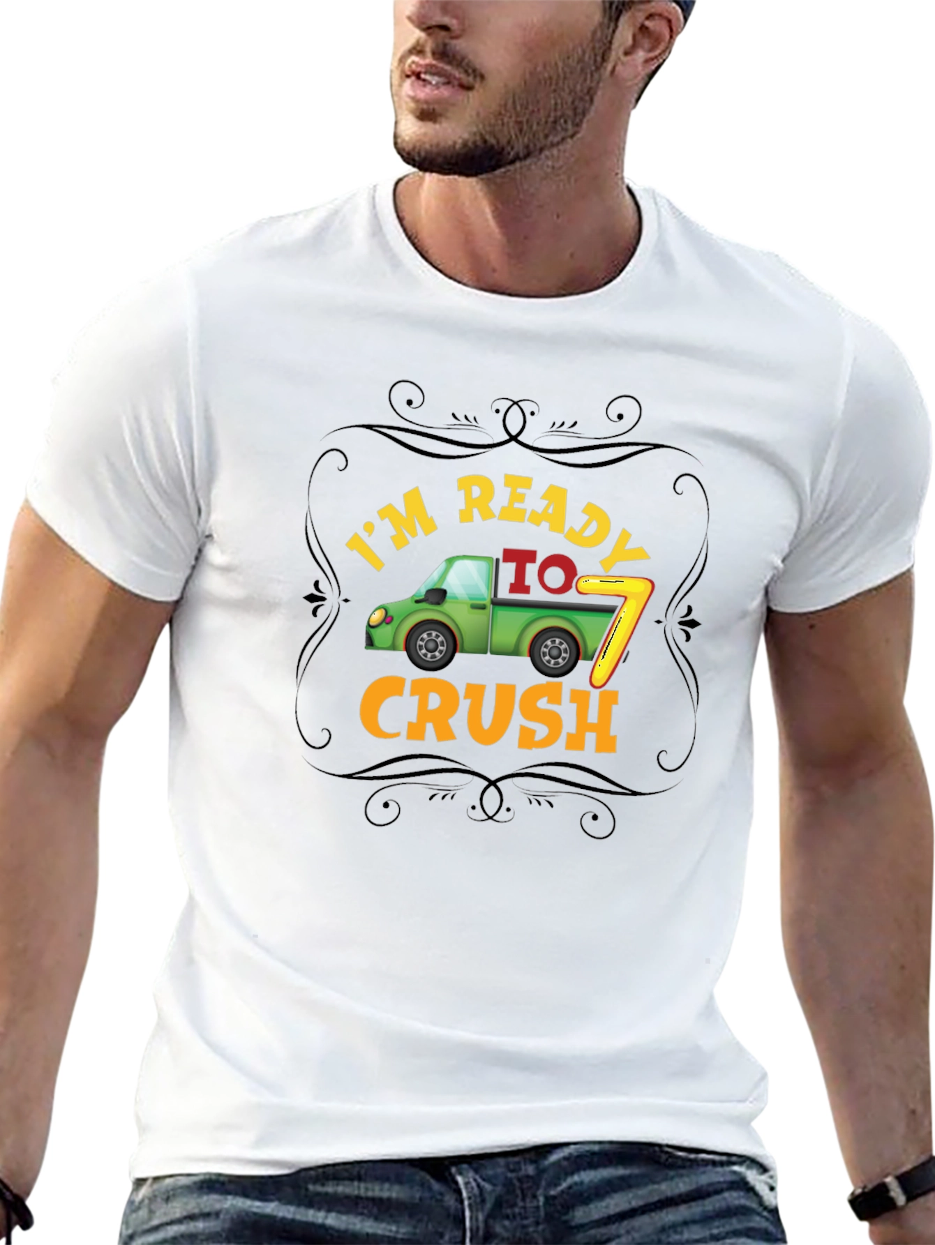 Im Ready to Crush 7th Birthday T-Shirt