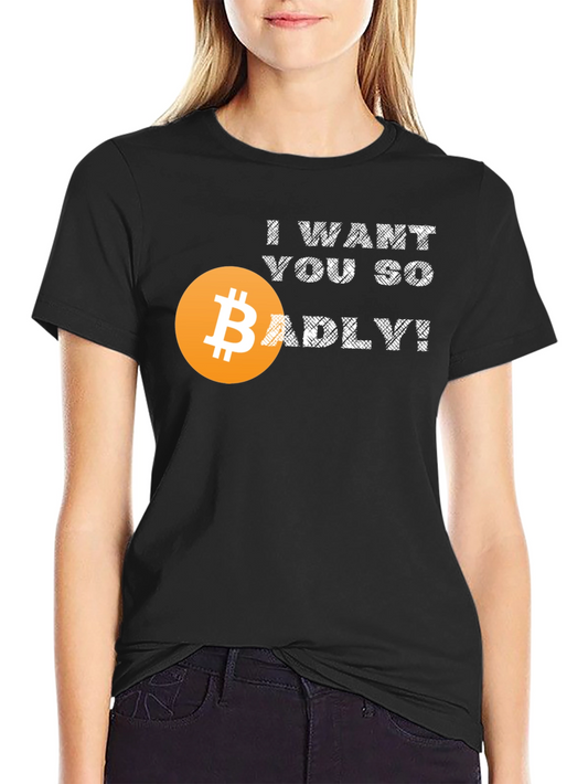 Bitcoin Lover Black T-Shirt: Crypto Investor Humor Tee