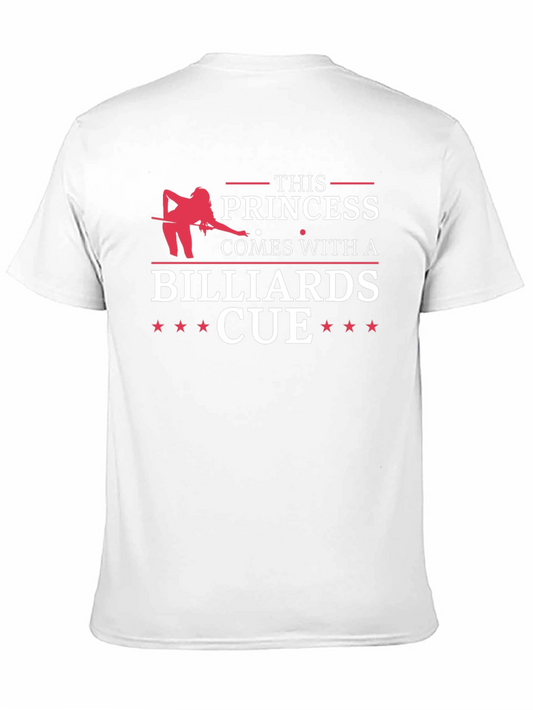 Princess Billiards Cue T-Shirt