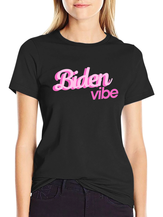 Biden Vibe Graphic Tee - Statement T-Shirt