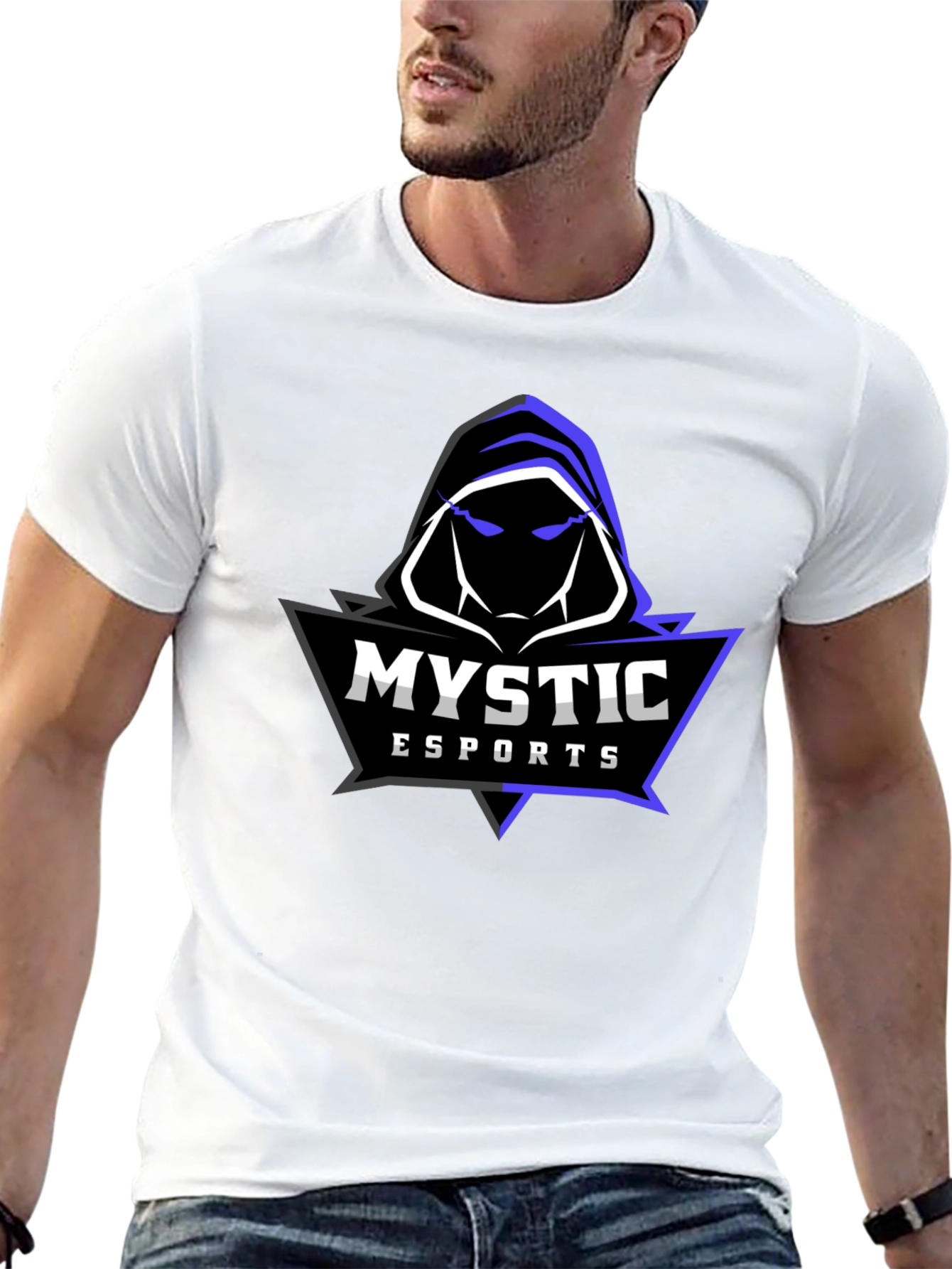 Mystic Esports Black T-Shirt - Gamer Apparel