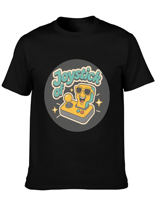 Retro Gaming Joystick T-Shirt - Classic Gamer Tee