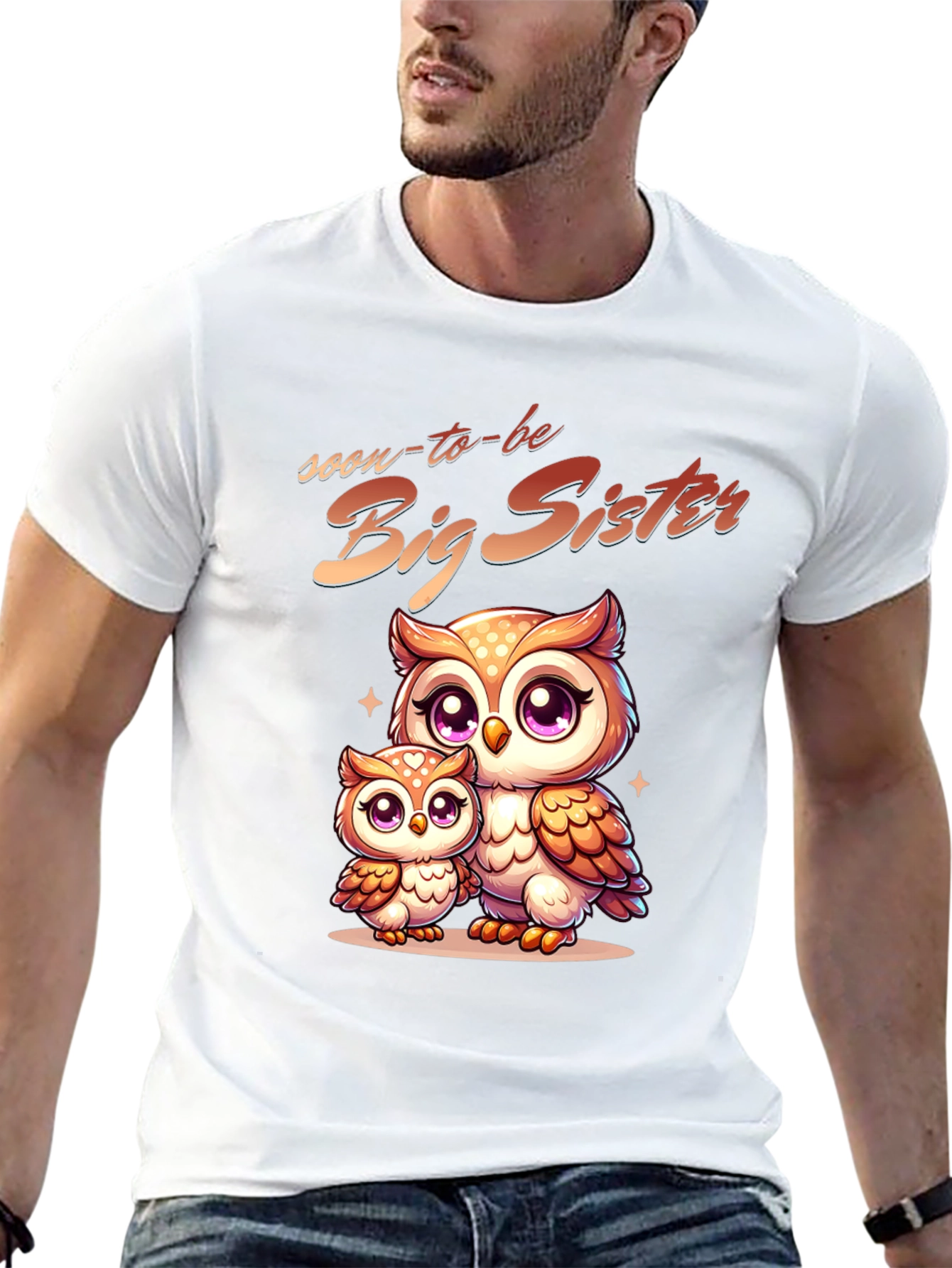 Big Sister Owl Tee