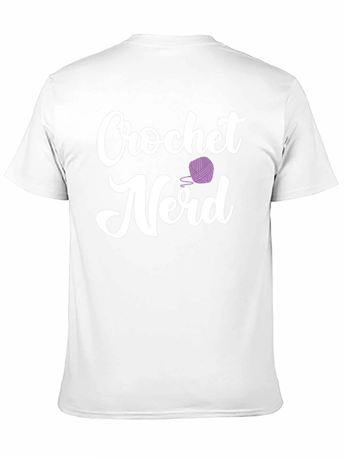 Crochet Nerd T-Shirt - Cotton Knit Tee