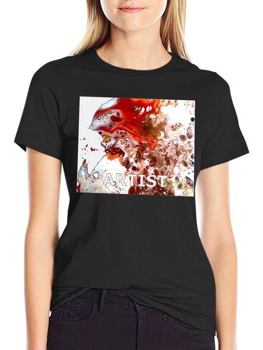 Abstract Art Artist T-Shirt - Unique Design