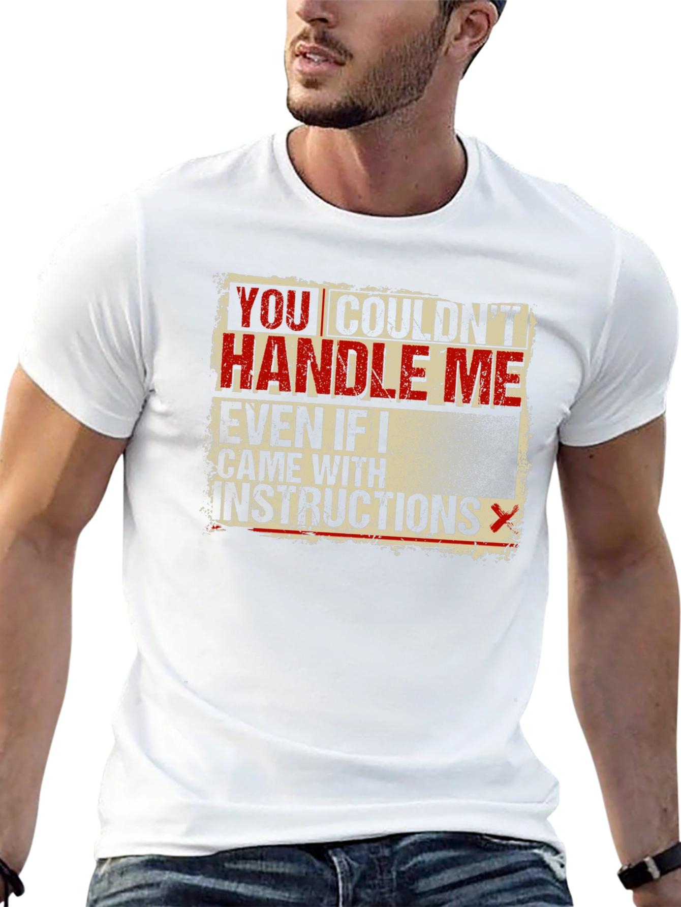 Handle Me T-Shirt - Funny Novelty Graphic Tee