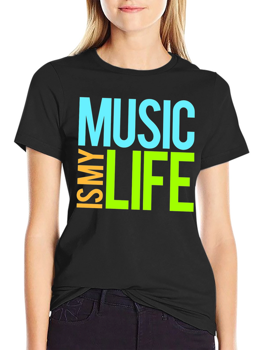 Music Is My Life Graphic Tee