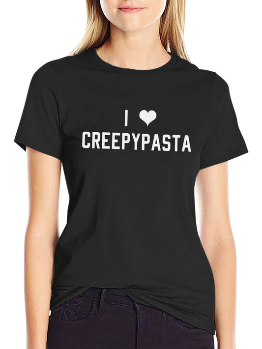I Heart Creepypasta Black T-Shirt