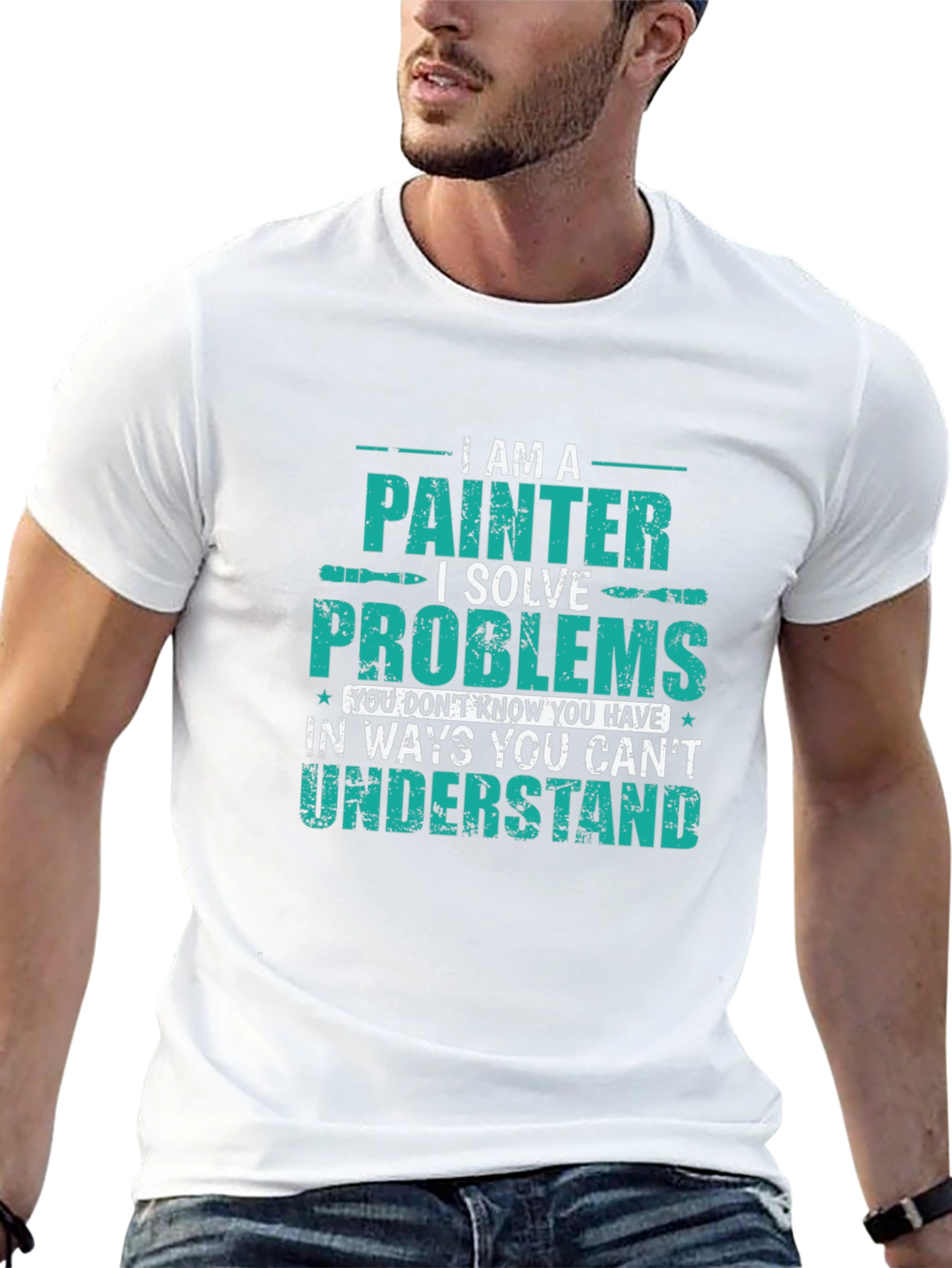 Painter Problem Solver Graphic T-Shirt