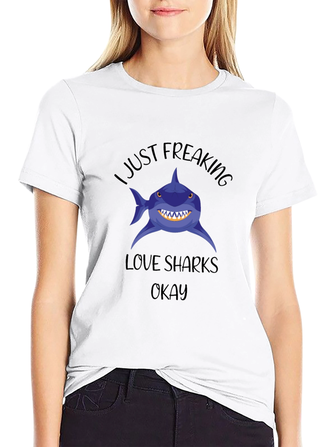 Funny Shark Lover Graphic T-Shirt