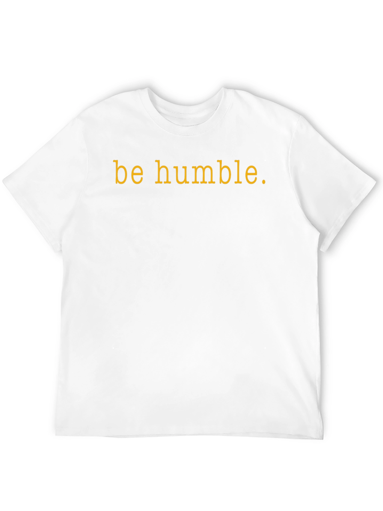 Be Humble Graphic Tee - Black Cotton T-Shirt