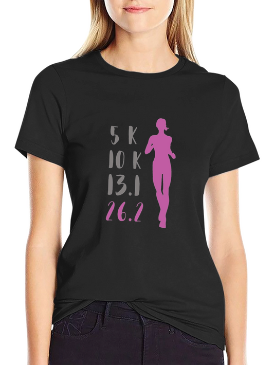 Runner Distances T-Shirt - 5K 10K Half & Full Marathon