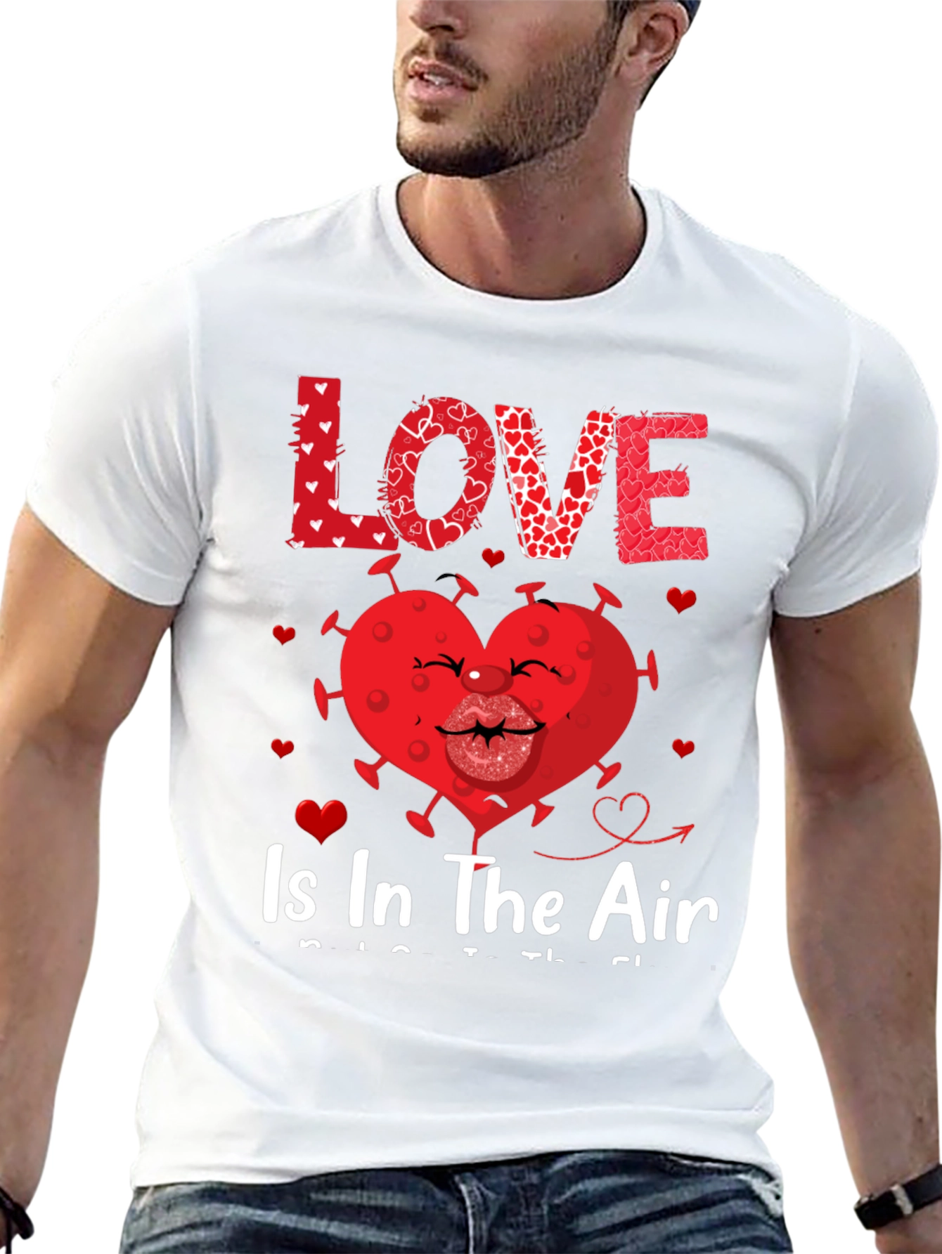 Love Is In The Air Valentines T-Shirt