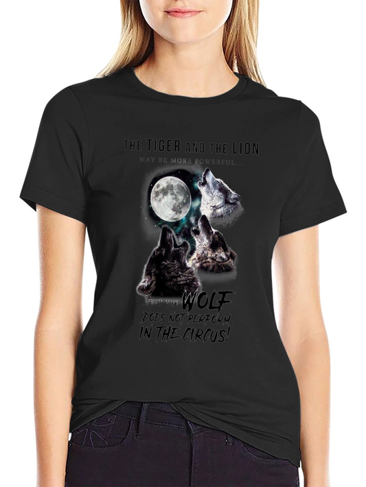 Wolf Pack T-Shirt - Howling at the Moon