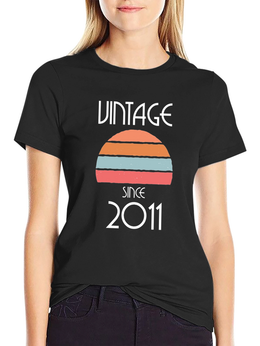 Vintage Since 2011 Graphic Tee