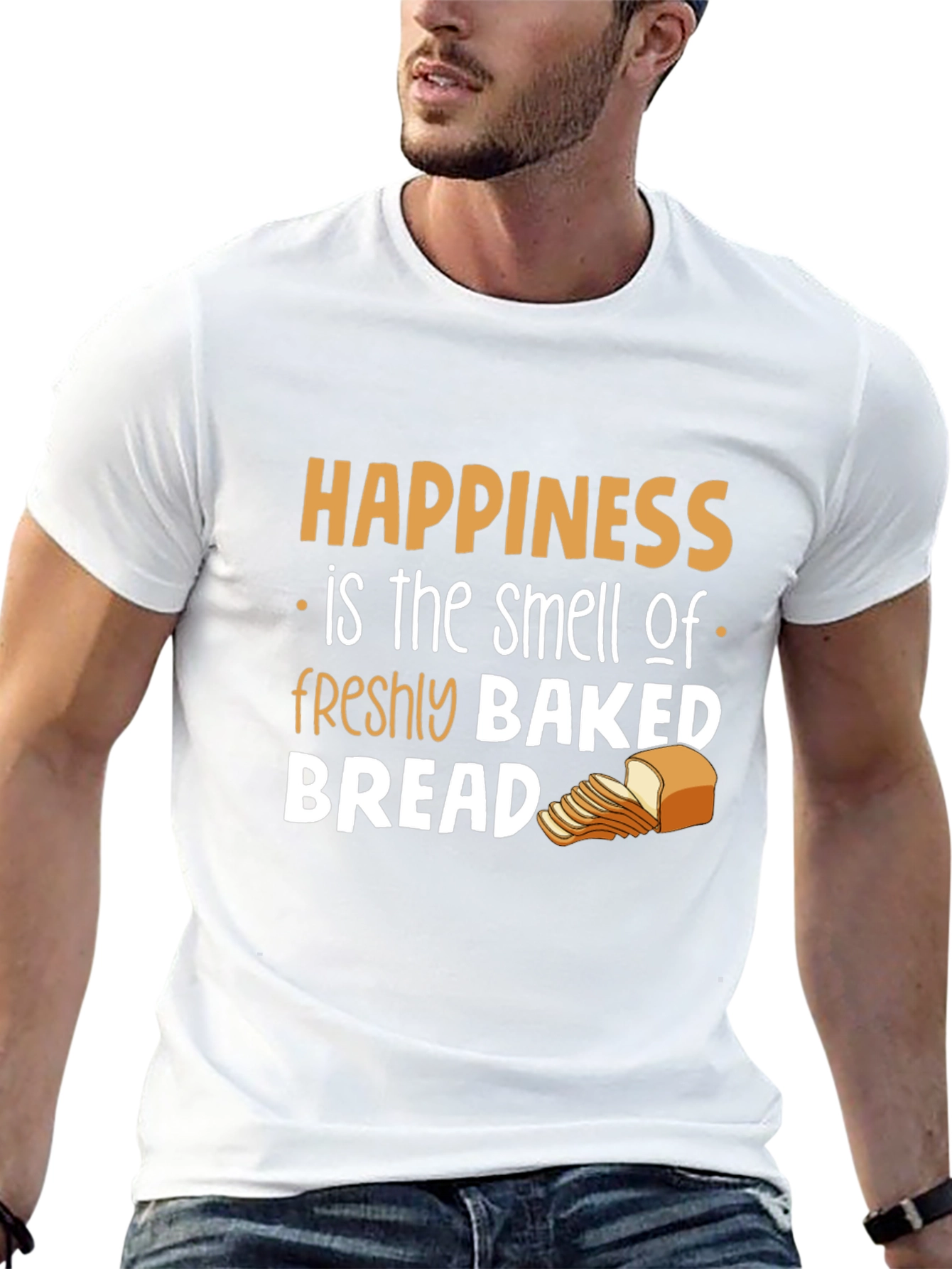 Happiness is Freshly Baked Bread T-Shirt