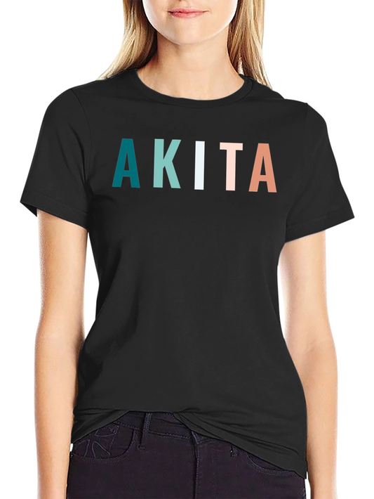 Akita Graphic Tee - Stylish Dog Lovers T-Shirt