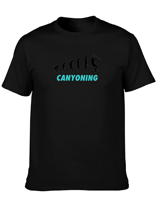 Canyoning Evolution Graphic Tee - Adventure Shirt
