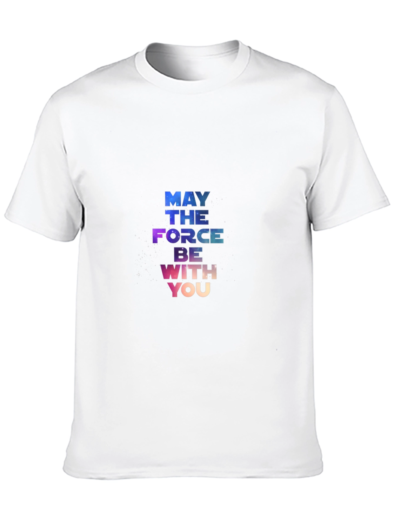 May The Force Be With You Black T-Shirt