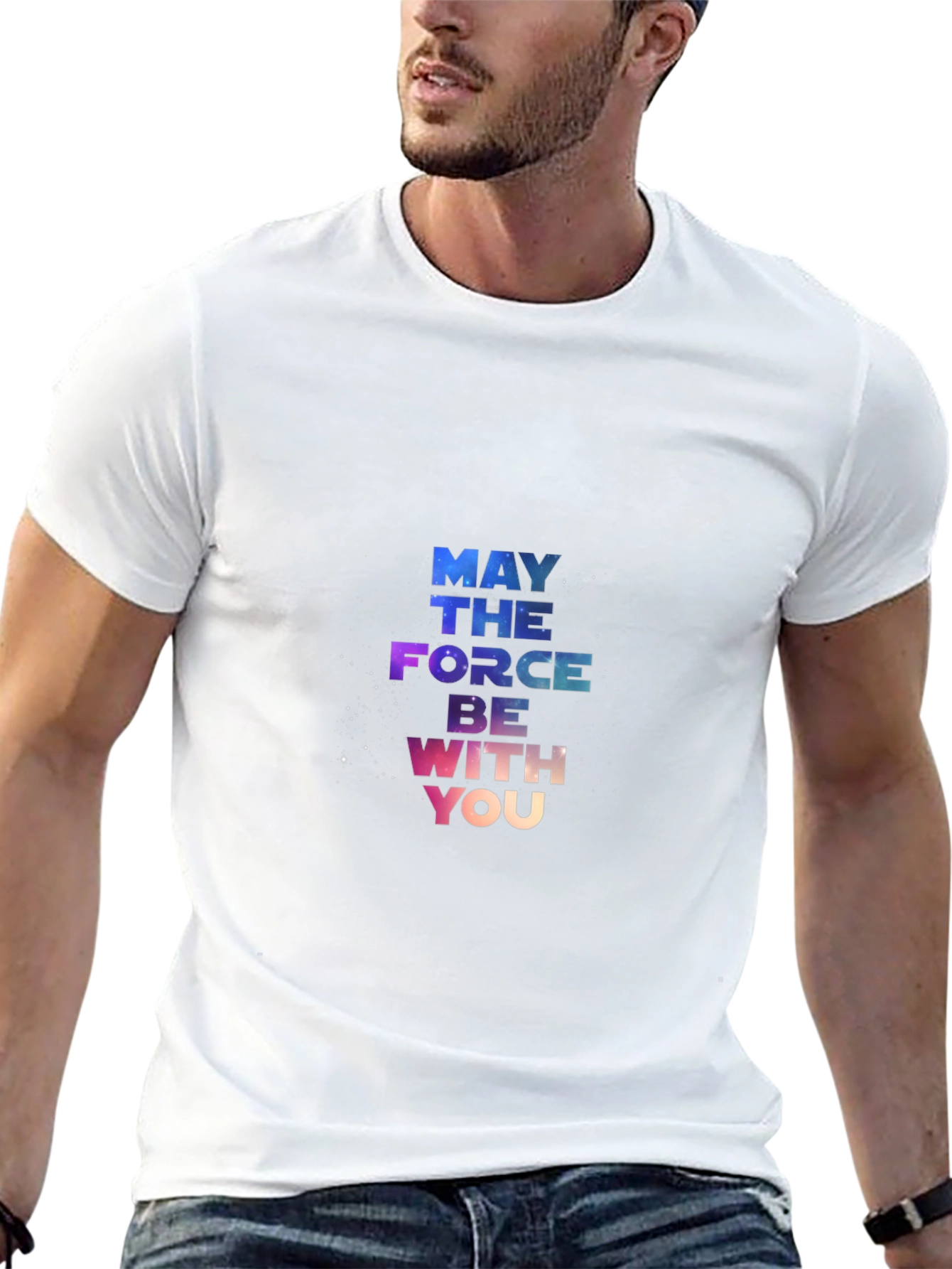 May The Force Be With You Black T-Shirt