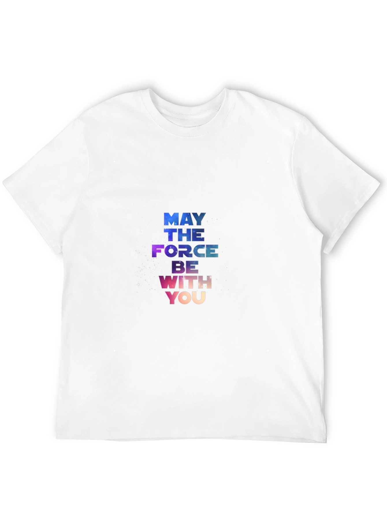 May The Force Be With You Black T-Shirt