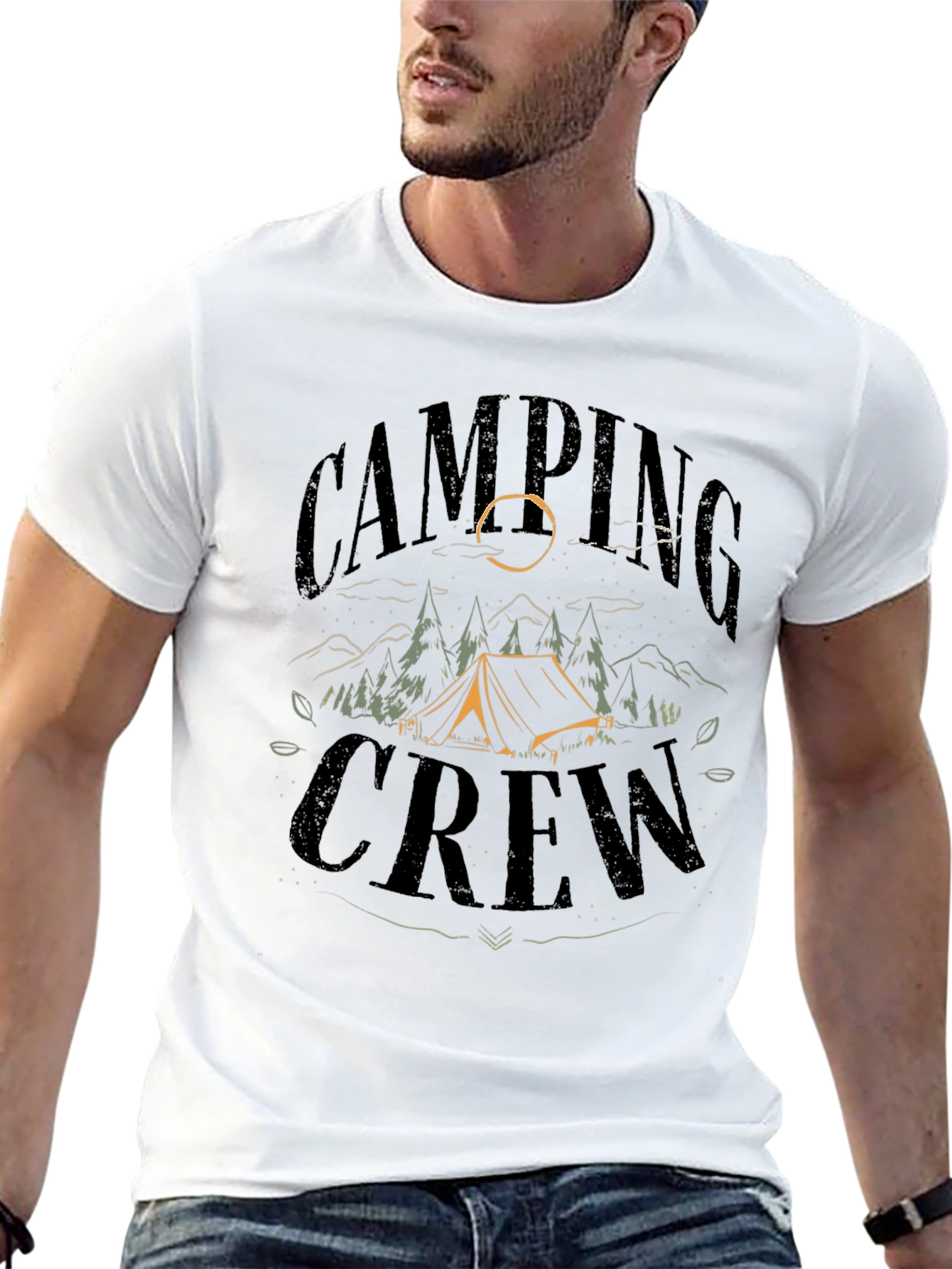 Camping Crew Graphic T-Shirt - Adventure Tee