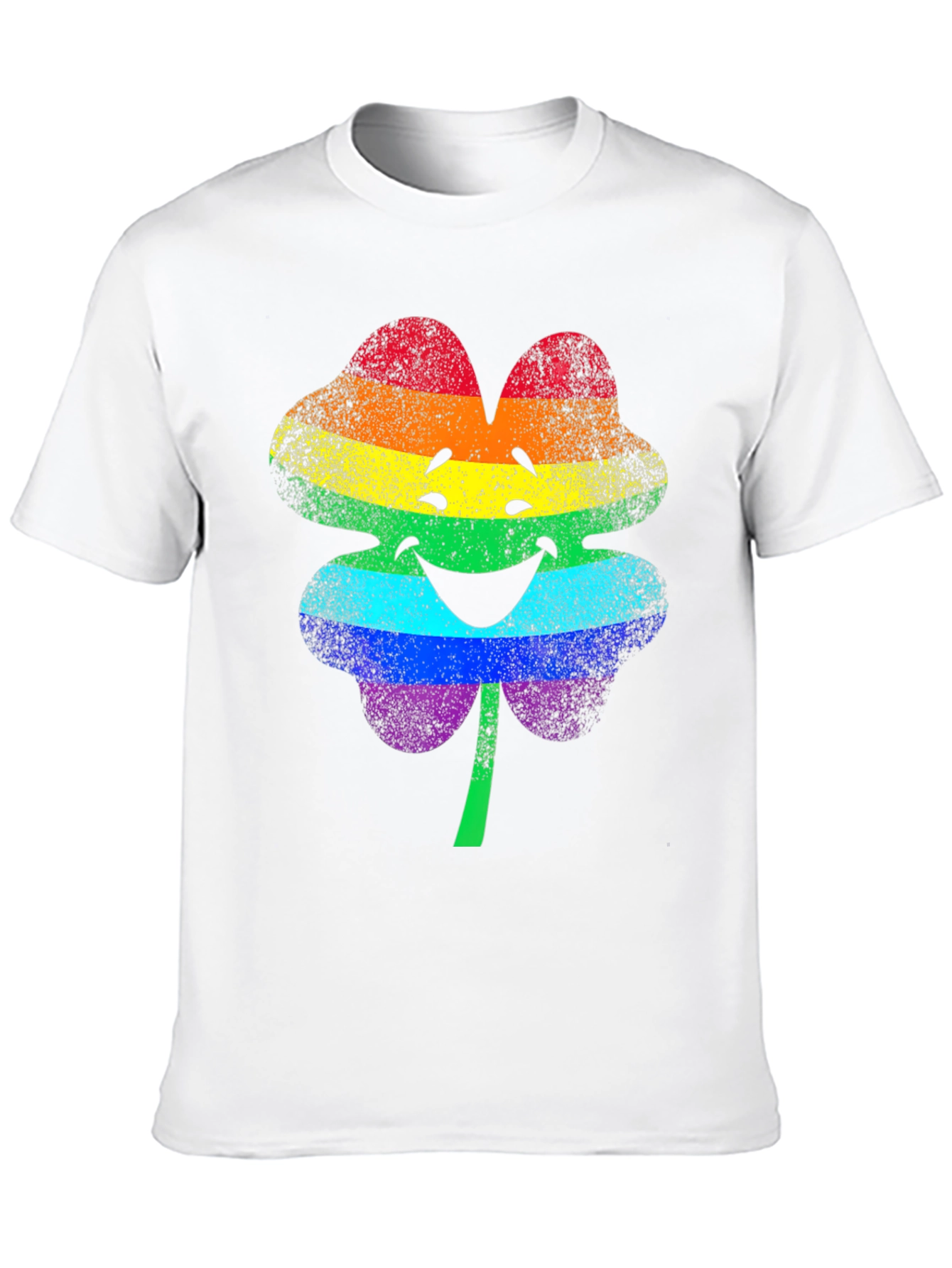 Rainbow Shamrock T-Shirt - Pride St. Patricks Day