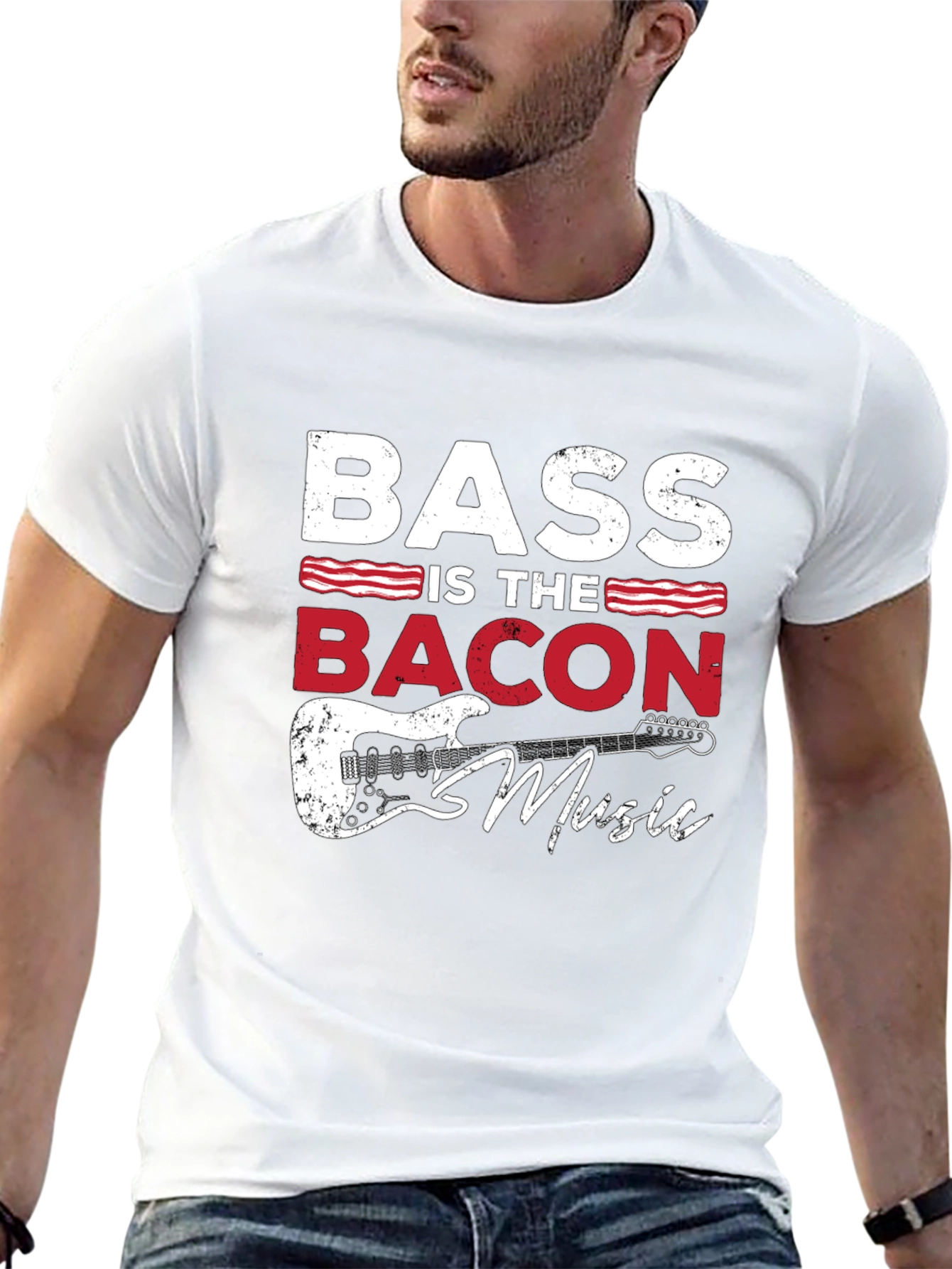Bass Is The Bacon Music T-Shirt