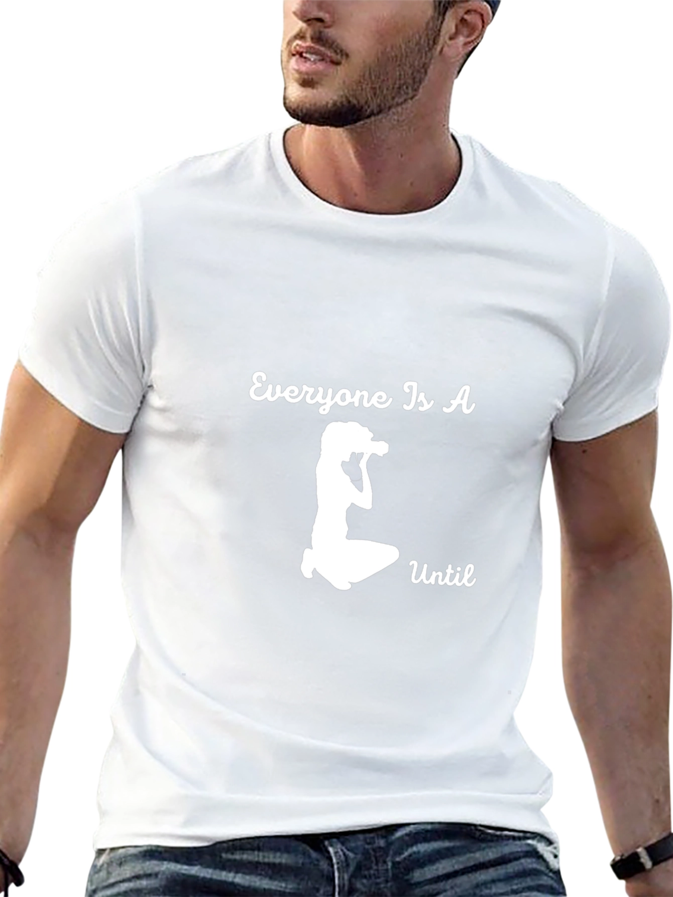 Everyone Is A Photographer T-Shirt - Black