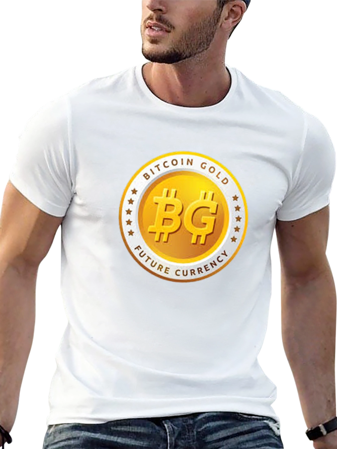 Bitcoin Gold Future Currency T-Shirt