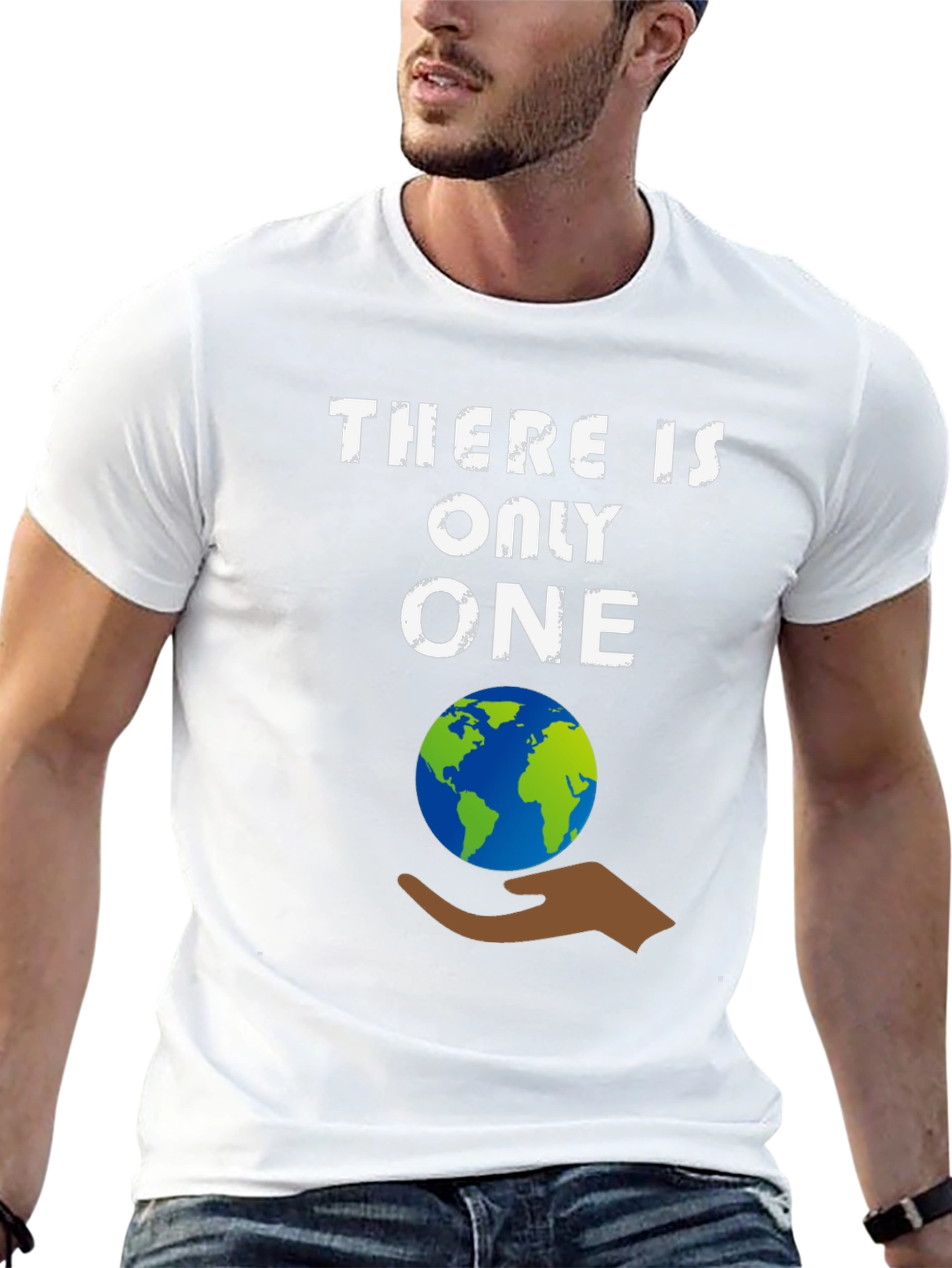 There Is Only One Earth T-Shirt - Eco-Friendly Tee