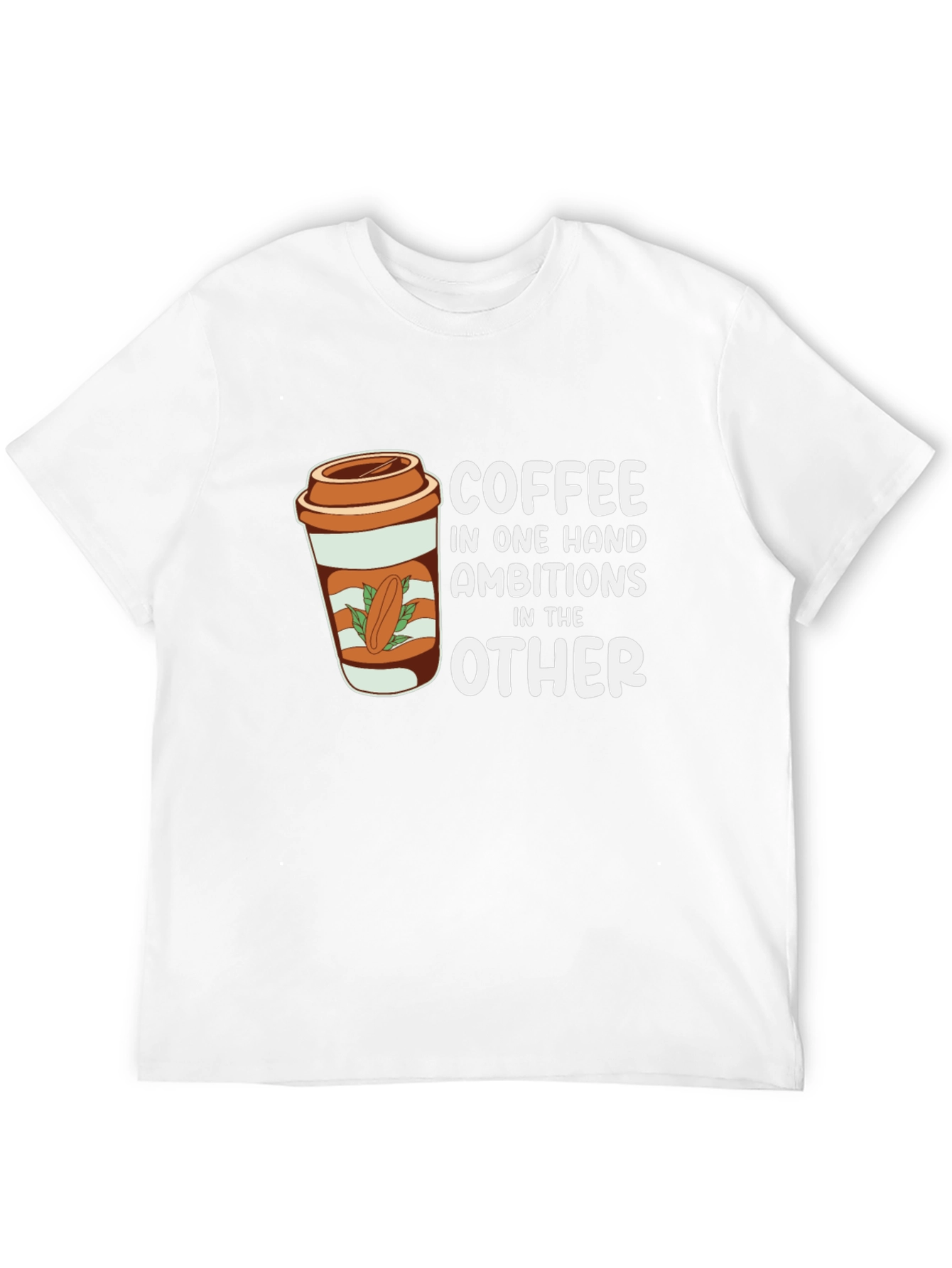 Coffee and Ambition Graphic Tee
