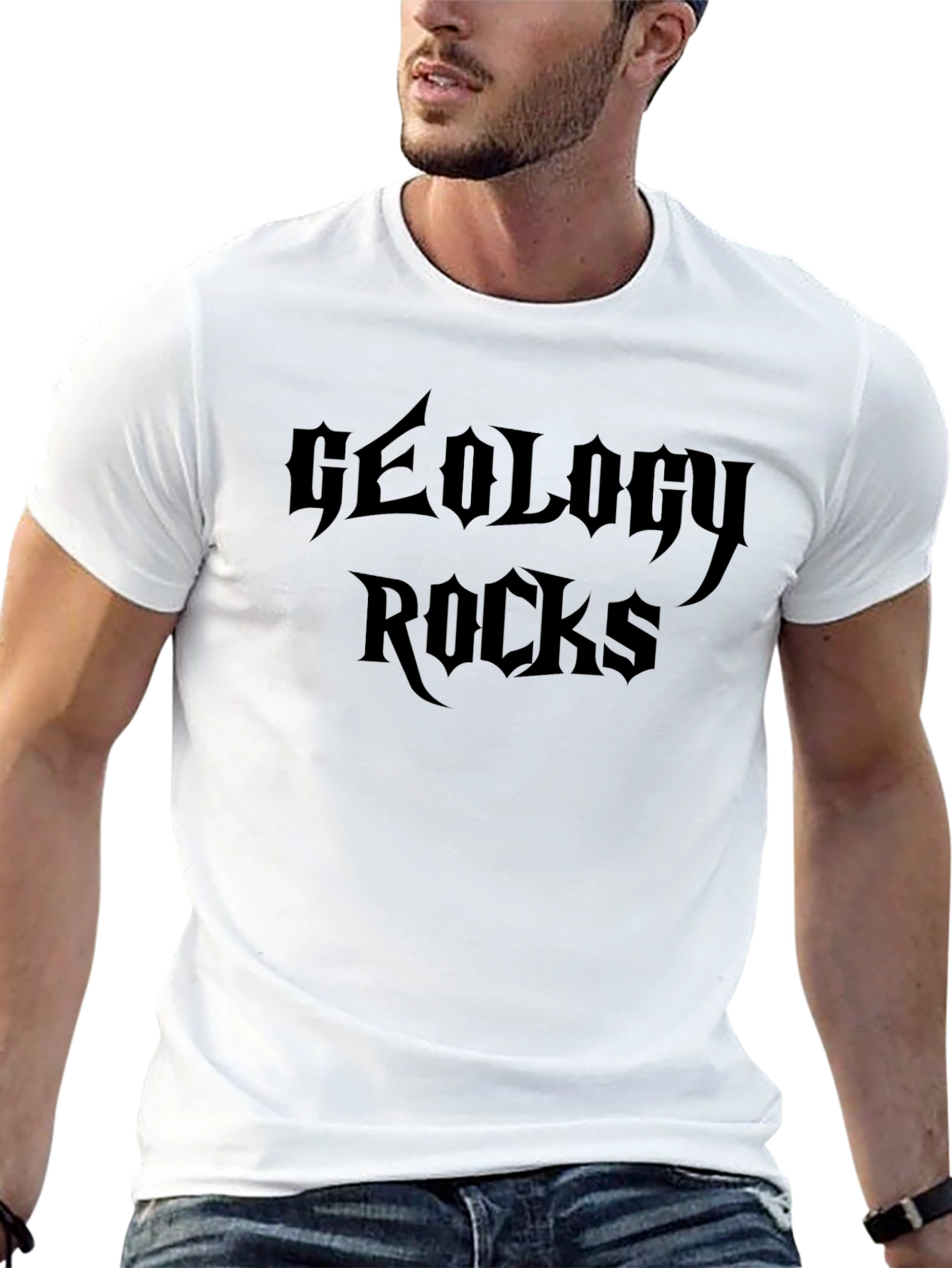 Geology Rocks Black Graphic Tee