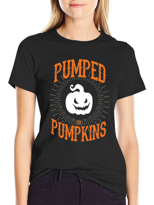 Pumped for Pumpkins Graphic Tee